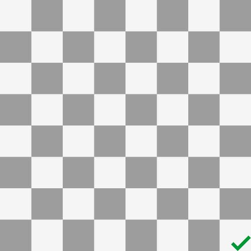 White right square