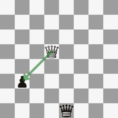 Queen capture